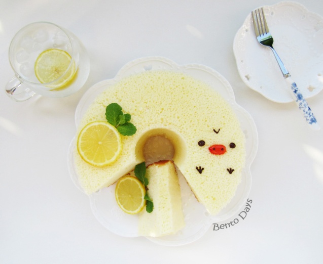 Kiiroitori Lemon Chiffon Cake Recipe