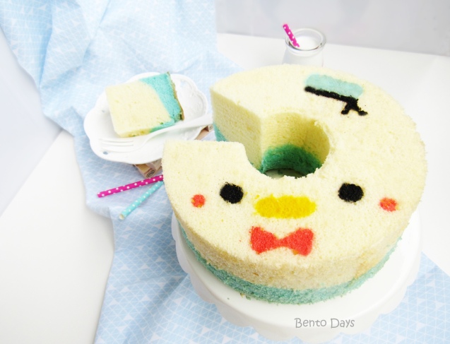 Donald Tsum Tsum deco chiffon cake